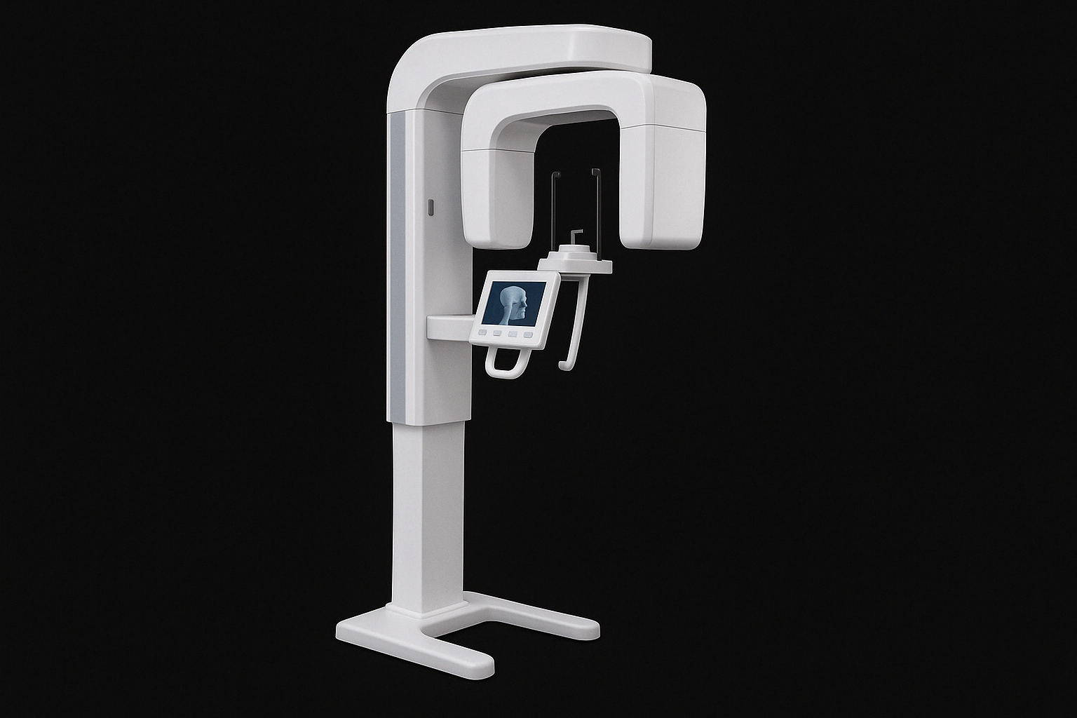 Trazado cefalométrico en uso